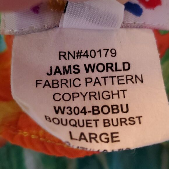 Vintage Jams World Bouquet Burst Dress L - Picture 8 of 8